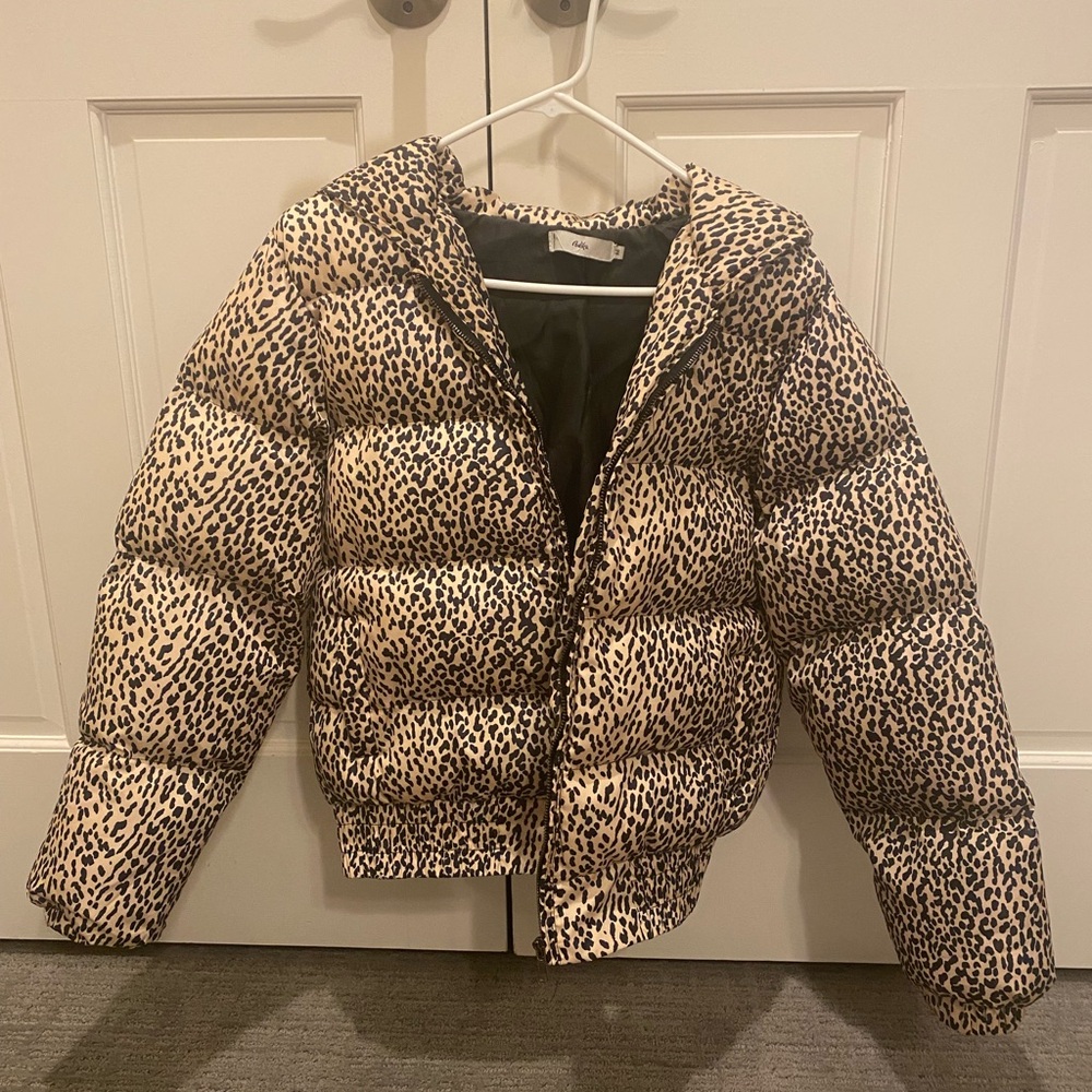 Adika trendy leopard hoodie 🐱🖤